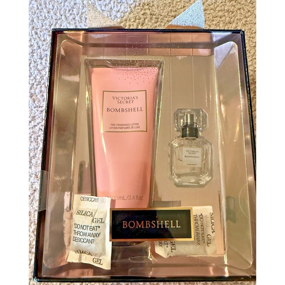 Victoria's Secret BOMBSHELL Gift Set Perfume & Lotion New in Box